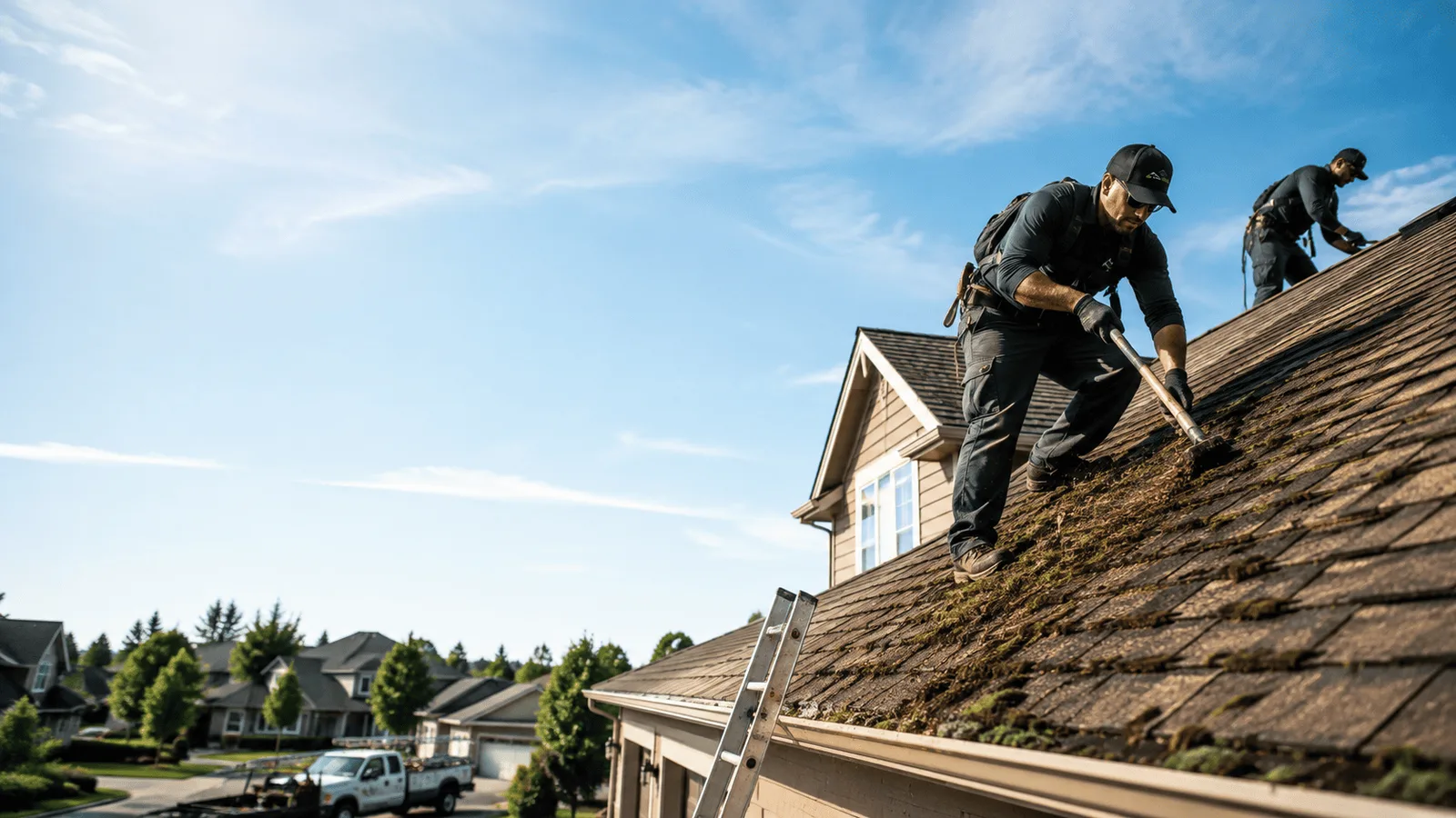 Roof Moss Removal in Mountain Rest, SC near me